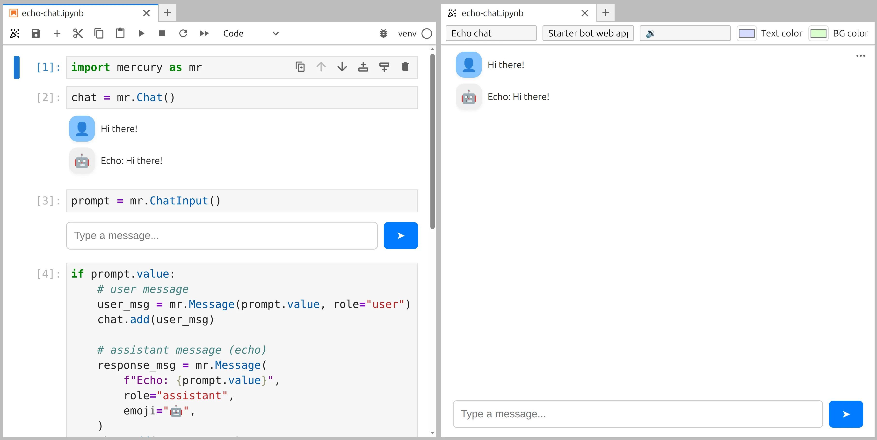 Echo Chat Web App created in Python