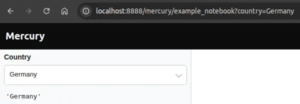 Select initialized from url_key