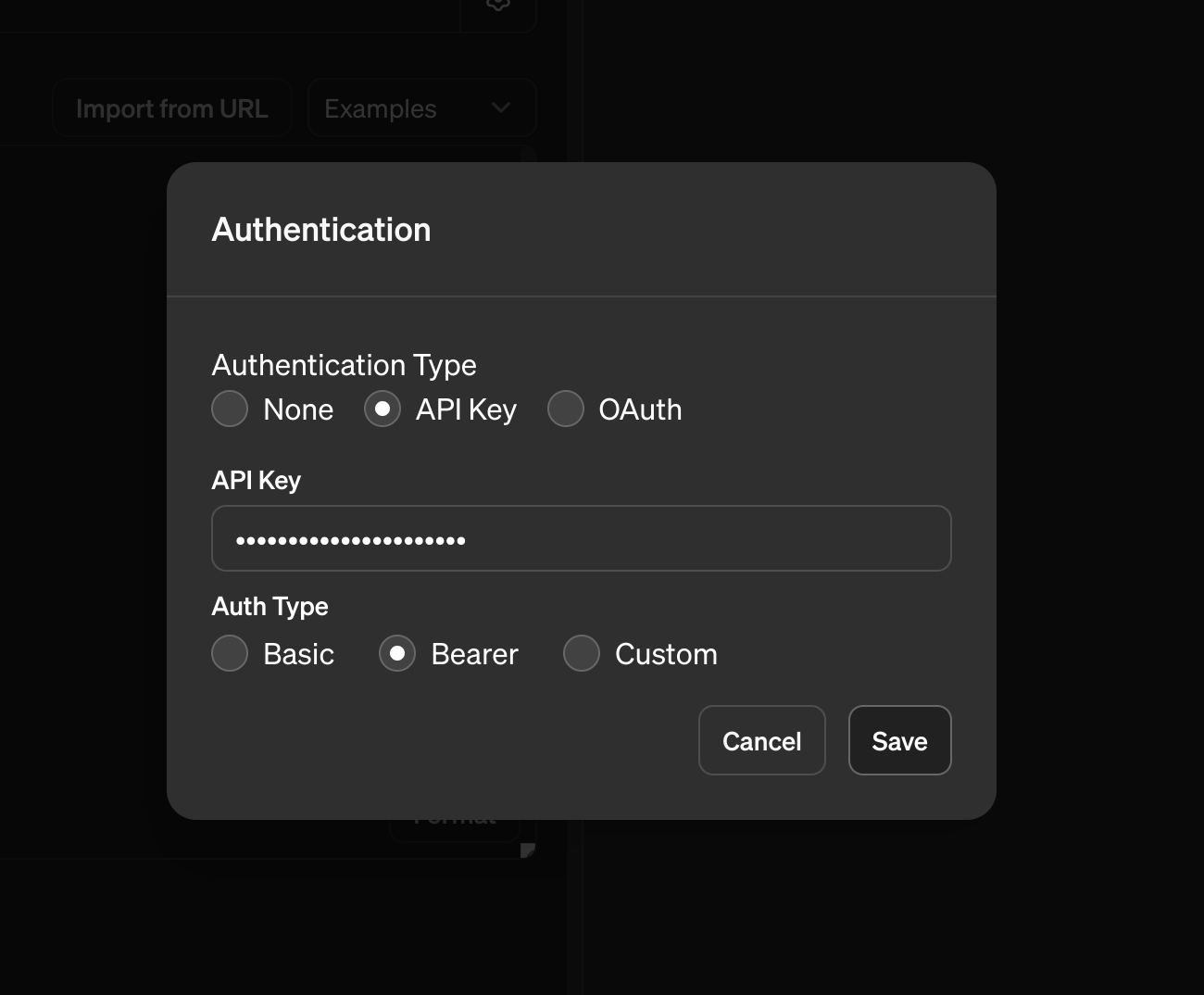 Authentication actions in ChatGPT builder